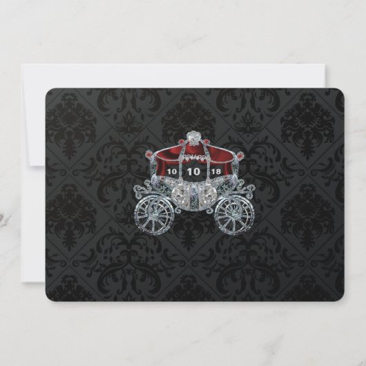 Royal Fairytale Uitnodiging (Achterkant)