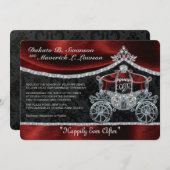 Royal Fairytale Uitnodiging (Voorkant / Achterkant)