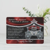 Royal Fairytale Uitnodiging (Staand voorkant)