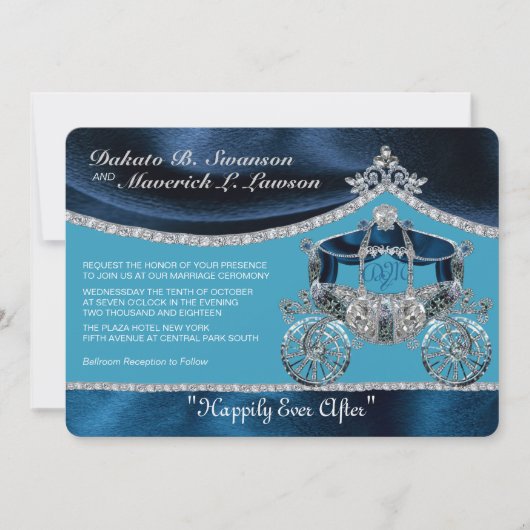 Royal Fairytale Uitnodiging (Voorkant)