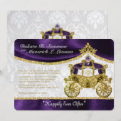 Royal Fairytale Uitnodiging (Voorkant / Achterkant)