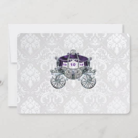 Royal Fairytale Uitnodiging (Achterkant)