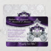 Royal Fairytale Uitnodiging (Voorkant / Achterkant)