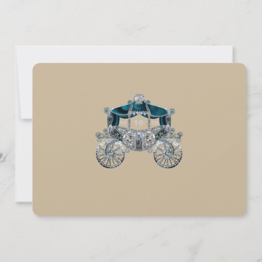 Royal Fairytale Uitnodiging (Achterkant)