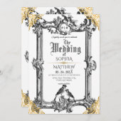 Royal Fantasy Medieval Wedding  Kaart (Voorkant / Achterkant)