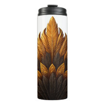 Royal Feather | Zwart & Goud  