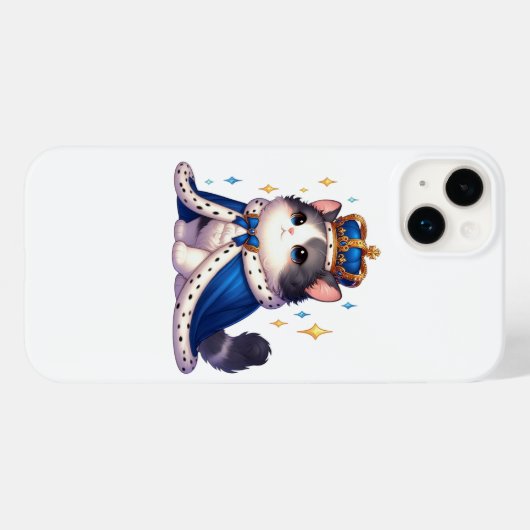 Royal Feline Majesty Case-Mate iPhone Case (Achterkant (horizontaal))