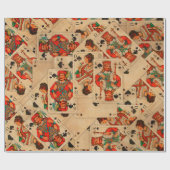 Royal Flash —  speelkaarten Cadeaupapier (Vlak)