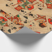 Royal Flash —  speelkaarten Cadeaupapier (Hoek)