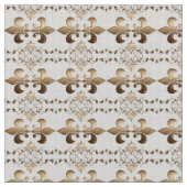 Royal, Fleur de Lis-patroon Stof (Close Up)