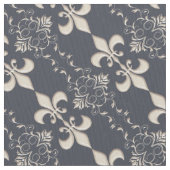 Royal, Fleur de Lis-patroon Stof (Close Up)