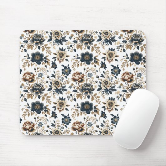 Royal  Floral Pattern Muismat (Met muis)