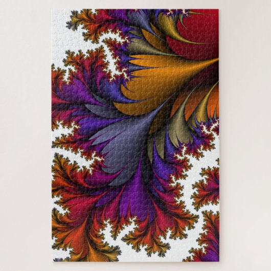 royal floral puzzle legpuzzel (Verticaal)