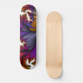 royal floral skateboard (Voorkant)