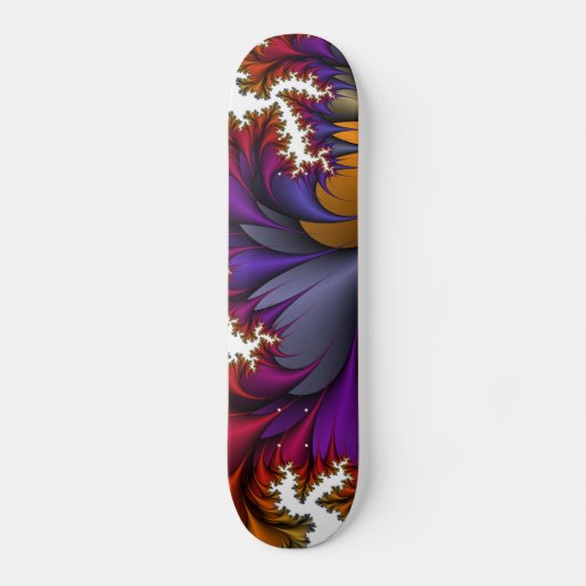 royal floral skateboard (Voorkant)