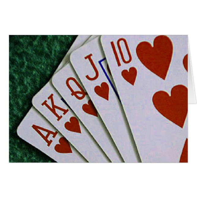 Royal Flush (Voorkant Horizontaal)