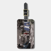 Royal Flush Bagagelabel (Voorkant verticaal)