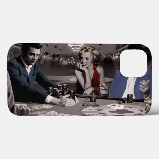 Royal Flush Case-Mate iPhone Case (Achterkant (horizontaal))