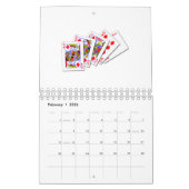 Royal Flush Diamonds Kalender (Feb 2026)