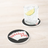 Royal Flush Drink Onderzetter (Zijkant)