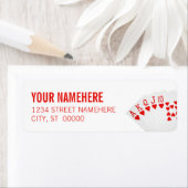 Royal Flush Etiket (Insitu)