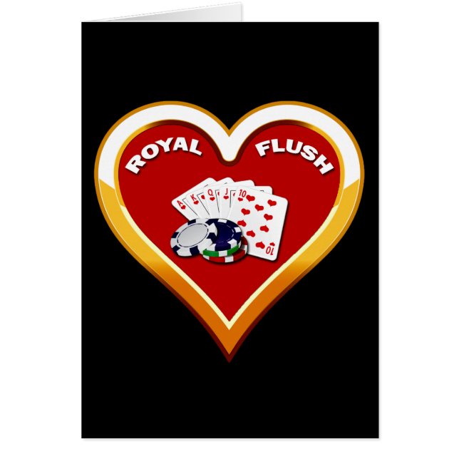 ROYAL FLUSH HEART (Voorkant)