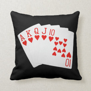 Royal Flush Pillow Kussen