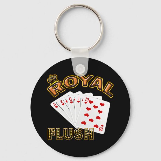 ROYAL FLUSH SLEUTELHANGER (Voorkant)