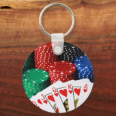 Royal Flush Sleutelhanger (Voorkant)