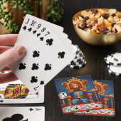 "Royal Flush speelkaarten" Pokerkaarten (Insitu)
