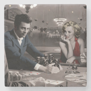 Royal Flush Stenen Onderzetter