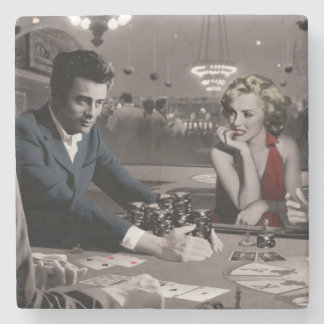 Royal Flush Stenen Onderzetter