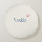 Royal Garden Princess Rond Kussen (Achterkant)