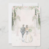 Royal Garden Save The Date Kaart (Achterkant)