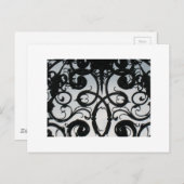 Royal Gate Swirls tegen Blue Sky Briefkaart (Voorkant / Achterkant)