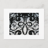 Royal Gate Swirls tegen Blue Sky Briefkaart (Voorkant)