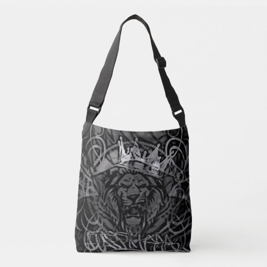 Royal gebogen tas Zwart Lyon  (Voorkant)