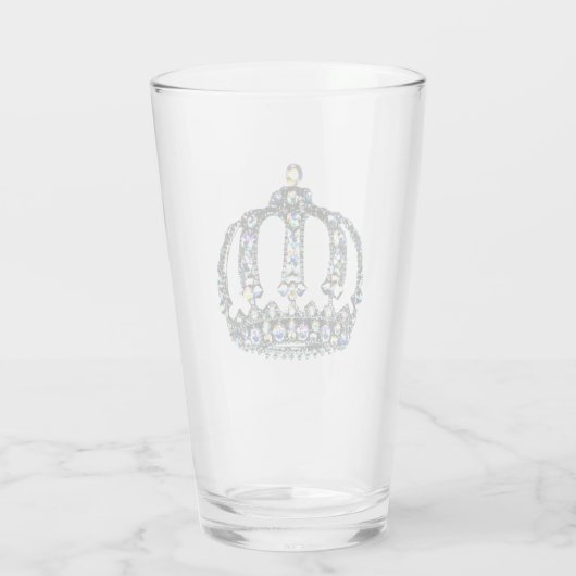 "Royal Gem Crown" Glas (Achterkant)