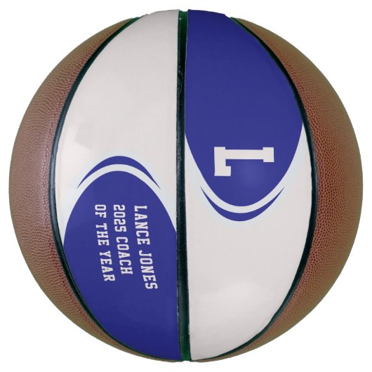 Royal Gepersonaliseerde Basketbal (Verticaal)