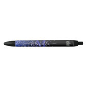 Royal Glitz Monogram Crown Custom Autograph Pen (Voorkant)