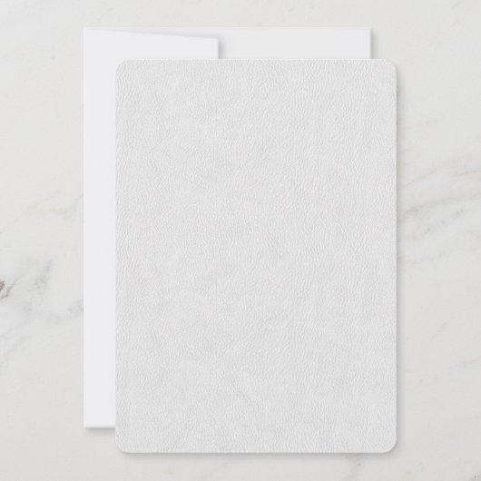 Royal Gold Art Deco Monogram White Verloving Kaart (Achterkant)