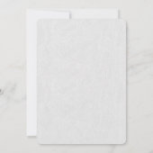 Royal Gold Art Deco Monogram White Vrijgezellenfee Kaart (Achterkant)