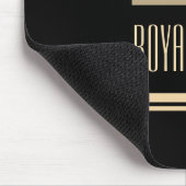 Royal Gold Crown Black Muismat (Hoek)