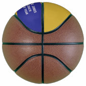 Royal Gold gepersonaliseerde basketbal (Rechts)