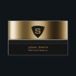 Royal Gold Shield Martial Arts Visitekaartje<br><div class="desc">Royal Gold Shield Martial Arts Visitekaartje.</div>