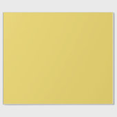 Royal Gold Solid Plain Color Cadeaupapier (Vlak)