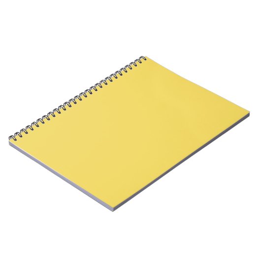 Royal Gold Solid Plain Color Notitieboek (Linkerzijde)