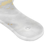 Royal Gold wit Marmer ontwerp Snijplank (Hoek)