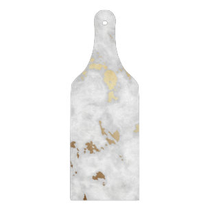 Royal Gold wit Marmer ontwerp Snijplank