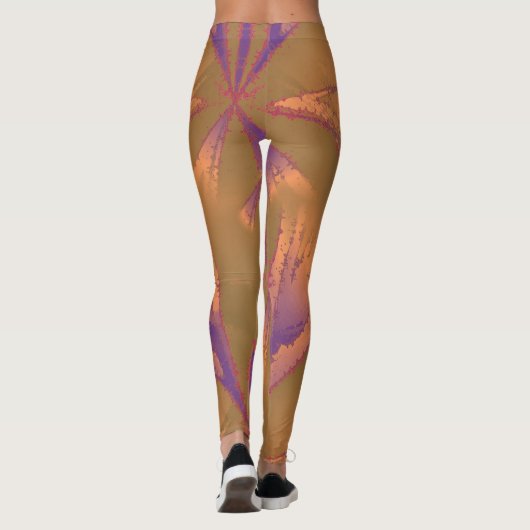 Royal Golden Brown Leggings (Achterkant)